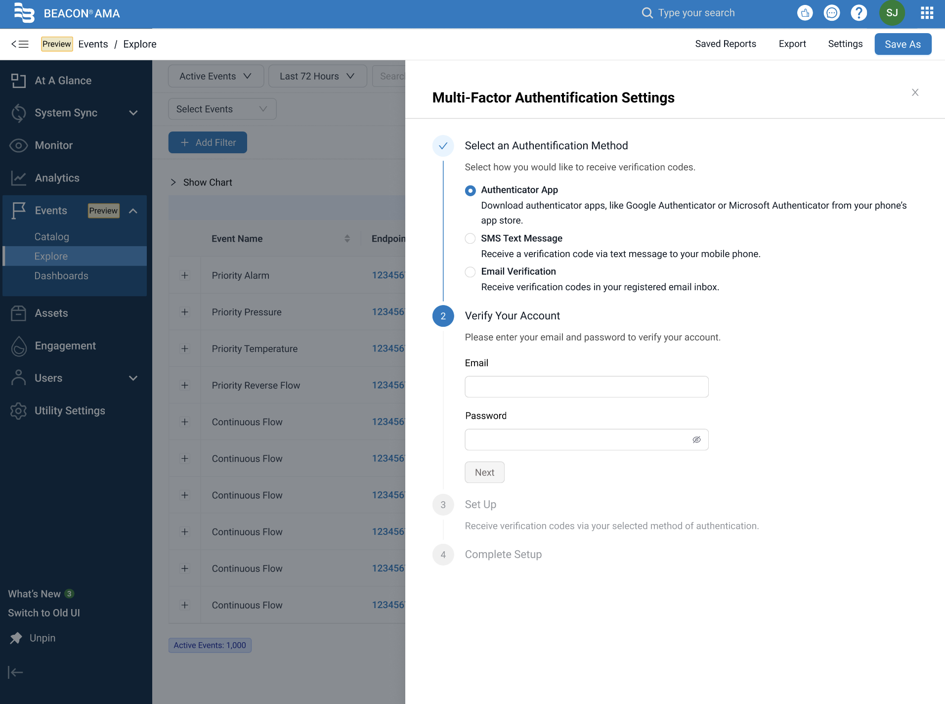 Early explorations — drawer vs. dedicated settings page